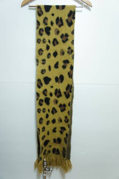 12AW OPENING CEREMONY chloe sevigny レオパード マフラー618E