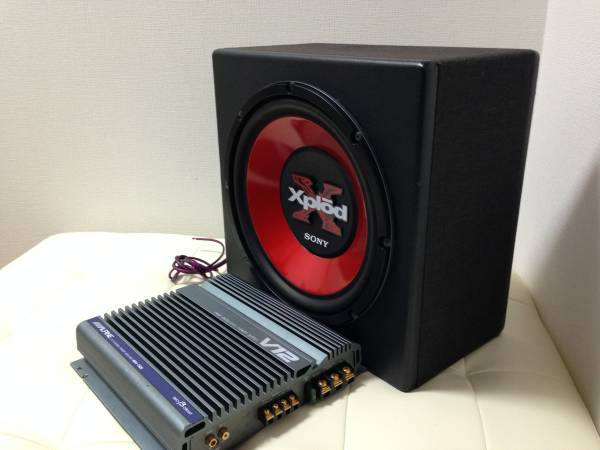 SONYウーファー アンプ2つ ソニー音場制御技術の粋が集められた