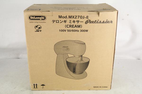 N006●デロンギ DeLonghi ミキサーパティシエ MX270J-E 未使用品