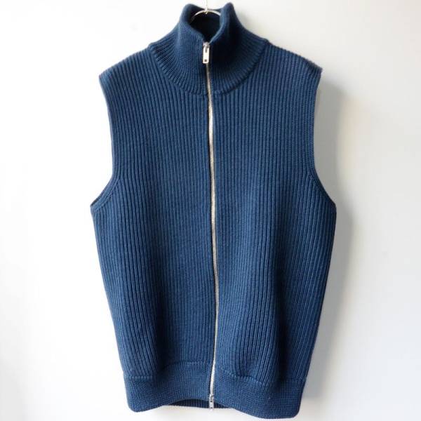 マルタンマルジェラ[定番ドライバーズニットベスト/S]