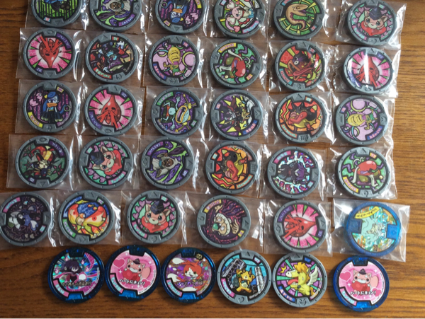 妖怪ウォッチ零メダル☆☆未使用36枚セット