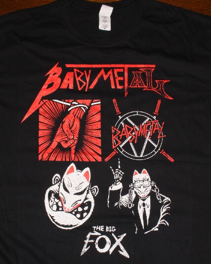 BIG BABYMETAL FOX GLASS 「BRUTAL FESTIVAL BABYMETAL THE BIG FOX