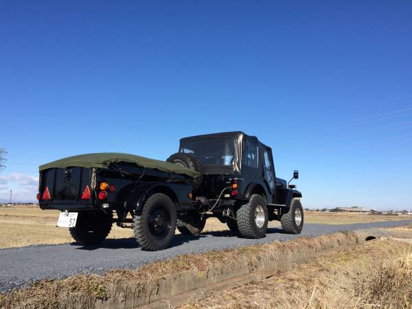 ☆三菱 MN-T25 1/4トン トレーラー☆ ジープ ランクル ジムニー