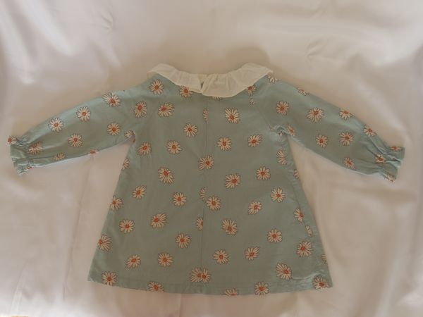 韓国子供服 De Mar デイジー柄 ワンピース Xs 80 1歳 80 75 84cm 売買されたオークション情報 Yahooの商品情報をアーカイブ公開 オークファン Aucfan Com