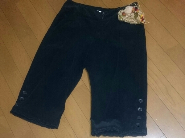 ピンクハウス☆キュロット☆黒