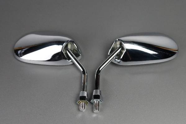 【送料400円】00-1121●メッキミラー/TY125/TY250/TY250R/TX650/