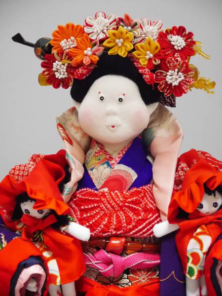 ☆古布 創作人形 縮緬 ブス姫 ☆ (置物、オブジェ)｜売買された