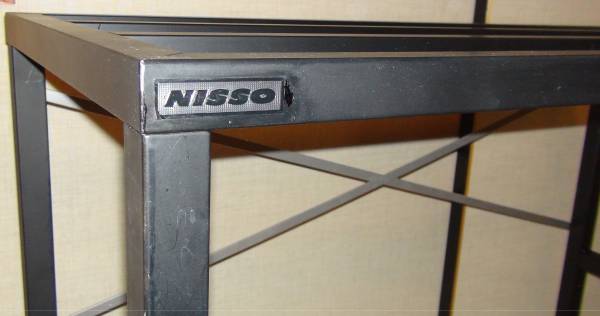NISSO ニッソー 90cm スチール 水槽台 ブラック ②(水槽台)｜売買され