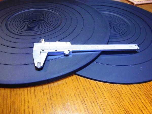 【高音質ゴムMAT】 厚手ターンテーブルシート　新品未使用品 1枚