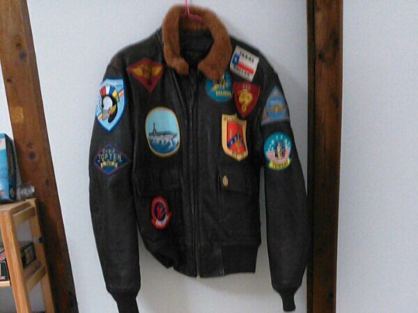 G-1コクピット社製トップガン、トムクルーズが着ていた革ジャン