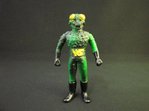 ポピー 仮面ライダー スカイライダー ガメレオジン ソフビ 人形(スカイ 