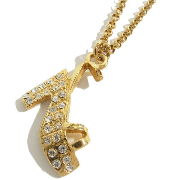 正規品 Ferragamoフェラガモ シューズネックレス ラインストーン