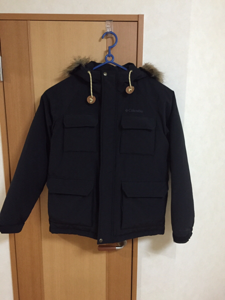 コロンビア ダウン スピカジャケット 黒色 Lサイズ