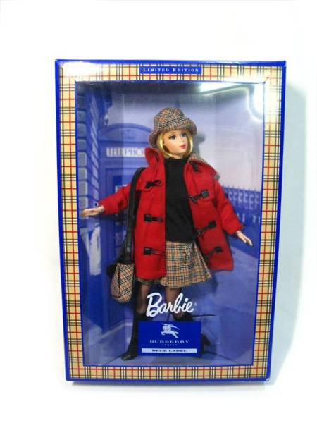 未開封 Burberry バーバリーブルーレーベル バービー人形 1999年