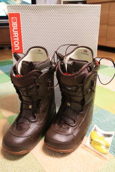 【BURTON(バートン)】2006 ION US8.5(26.5cm) BROWN レザー 箱付