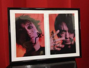 BUCK-TICK櫻井敦司 今井寿 直筆サイン入り写真