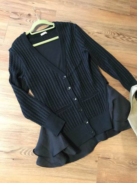 FRAY I.D 裾フリルロングカーディガン★春コーデ★新品同様★