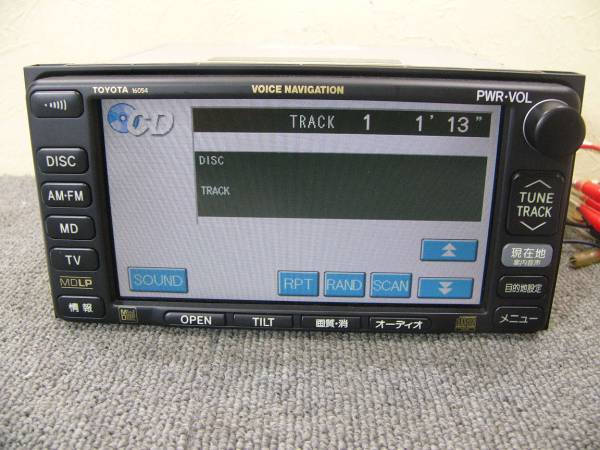 ☆中古品☆トヨタ純正ナビ 16054 アルファード10系 86120-58031(トヨタ