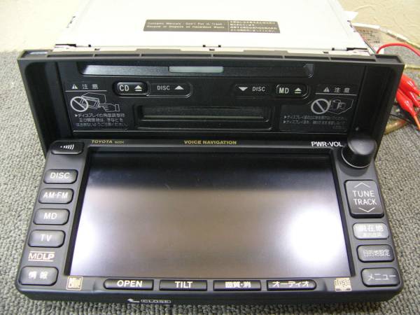 ☆中古品☆トヨタ純正ナビ 16054 アルファード10系 86120-58031(トヨタ