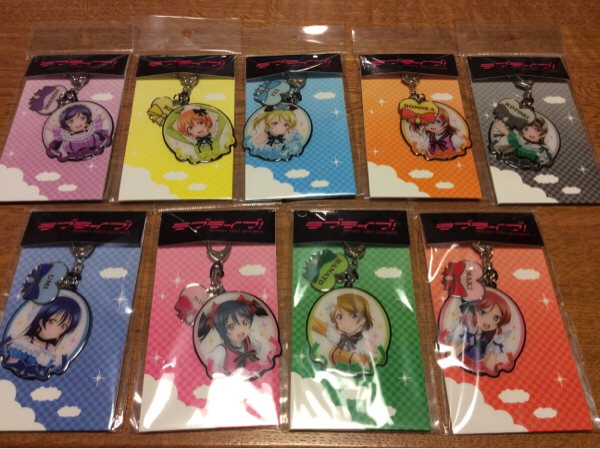 ♪ ラブライブ ♪ 5th ライブ キーホルダー 全9種類セット
