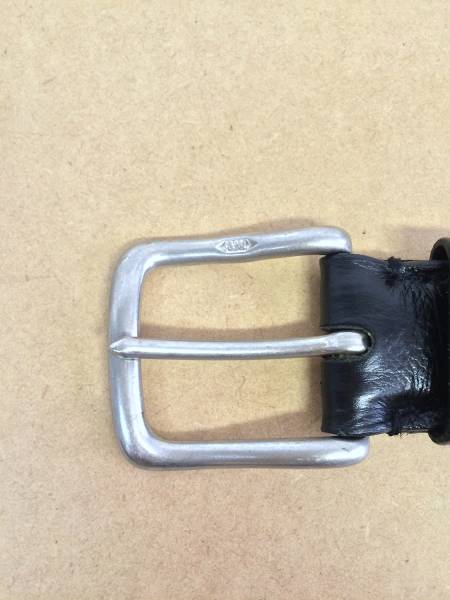 J&M DAVIDSON スタッズ レザーベルト ブラック デヴィッドソン