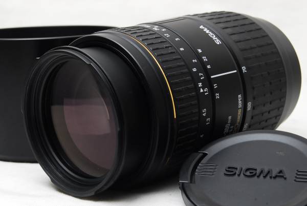 〓最極上〓 SIGMA シグマ 70-300mm F4-5.6 APO macro ★フード付