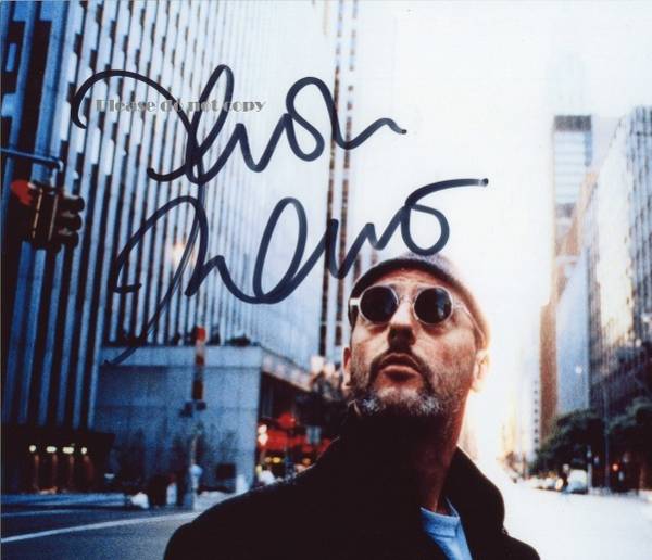1994年映画 レオン Jean Reno ジャン レノ サイン 入り 写真 サイン 売買されたオークション情報 Yahooの商品情報をアーカイブ公開 オークファン Aucfan Com