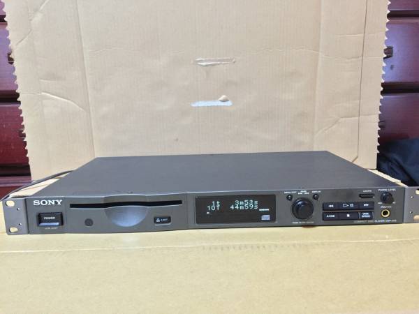 SONY ソニー　業務用CDプレーヤー　CDP-D12　中古品
