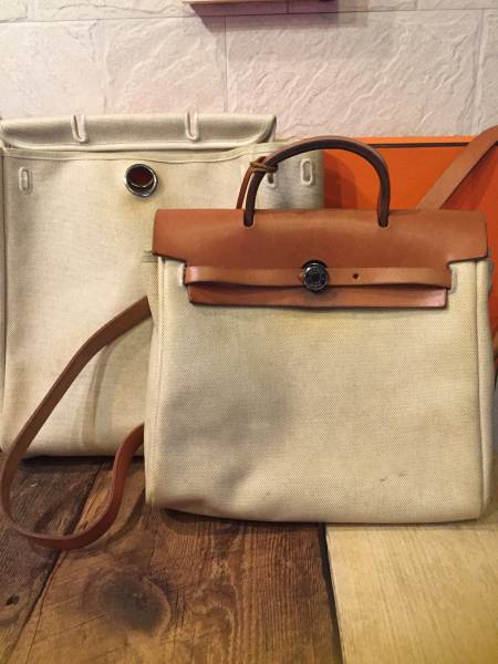 HERMES　エールリュック　キャンパス　ショルダー　２WAY