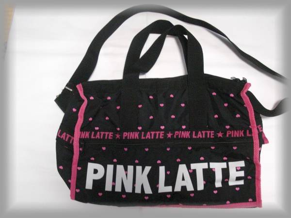 ピンクラテ 修学旅行に ボストンバック 黒 ピンク その他 売買されたオークション情報 Yahooの商品情報をアーカイブ公開 オークファン Aucfan Com