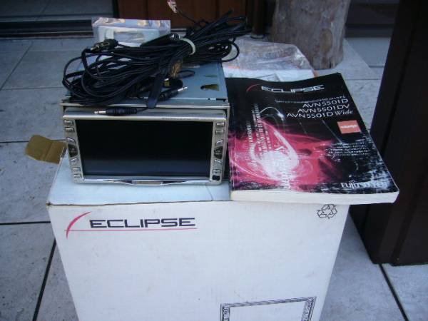 イクリプス　ナビ　AVN５５０１D　動作OK