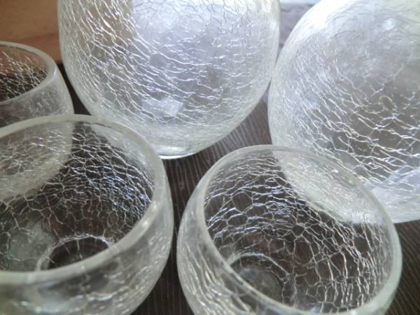 M208 OHARA CRYSTAL SEYEI 徳利 猪口セット 酒器(クリスタルガラス