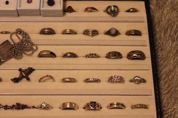 シルバーアクセサリー　大量セット　ブランド有　リング　ブレス