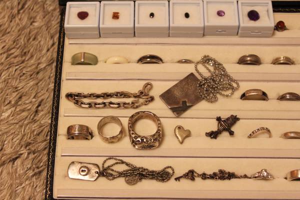 シルバーアクセサリー　大量セット　ブランド有　リング　ブレス