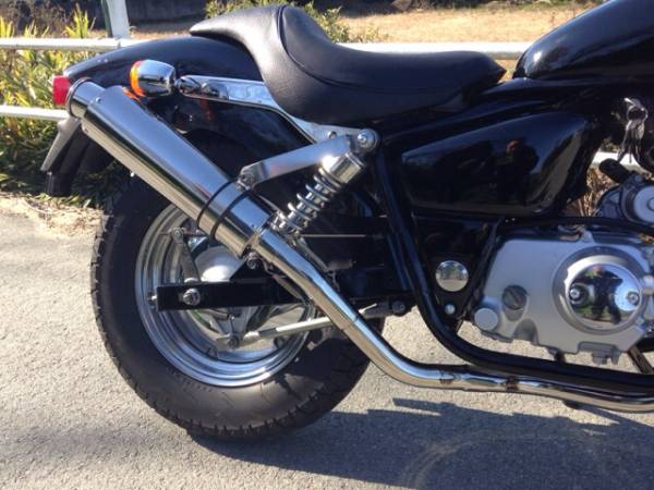 マグナ50　ジャズ用　外品マフラー マグナ50/JAZZ ステンレス アップマフラー