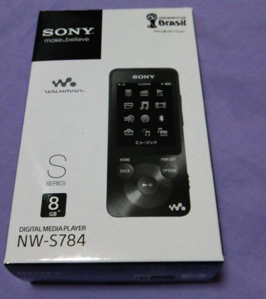 SONY ウォークマン Sシリーズ 8GB ブラック NW-S784/B　新品　