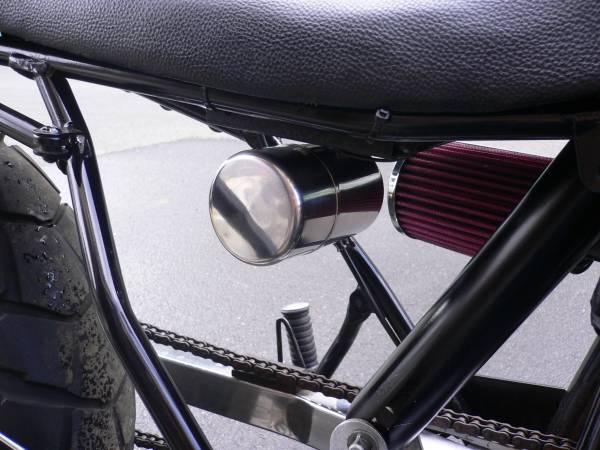 汎用ステンレス小物入れ☆オイルキャッチタンク風☆エストレア⑪