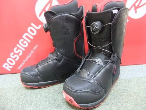 ロシニョール2015★CUDA BOA ブラックxレッド27.0cm■特14990円!