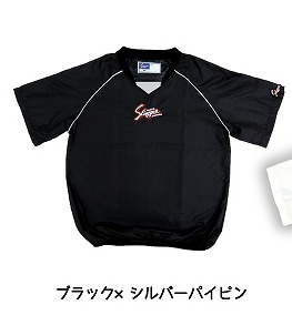 久保田スラッガー Ｖジャン　黒銀　Ｓ寸　カタログ未掲載