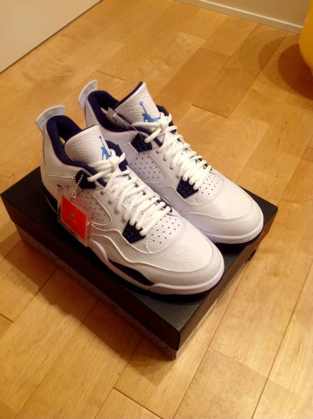 NIKE エアジョーダン4 LS レジェンドブルー US9.5 AIR JORDAN