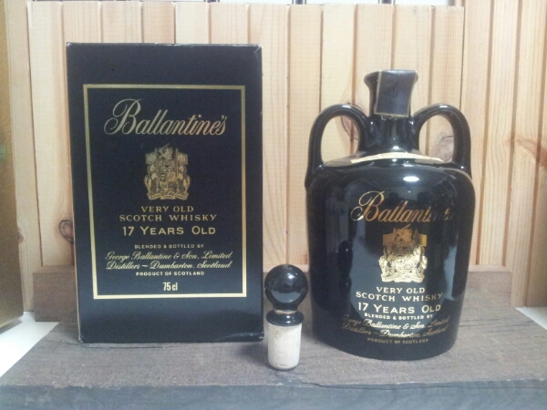 バランタイン17年特級従価760ml.43%完備美品