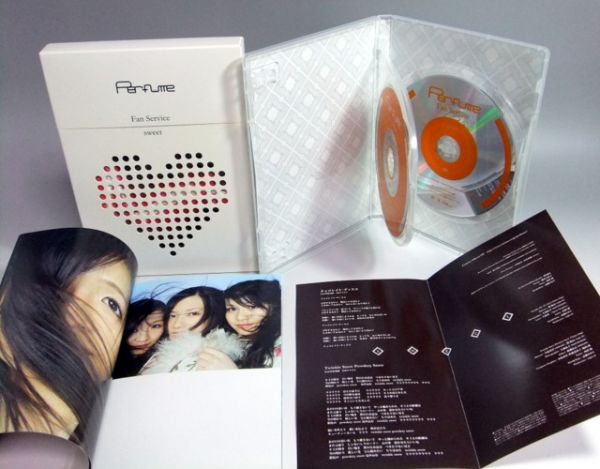 即決CD+DVD パフューム Perfume Fan Service sweet 初回限定生産