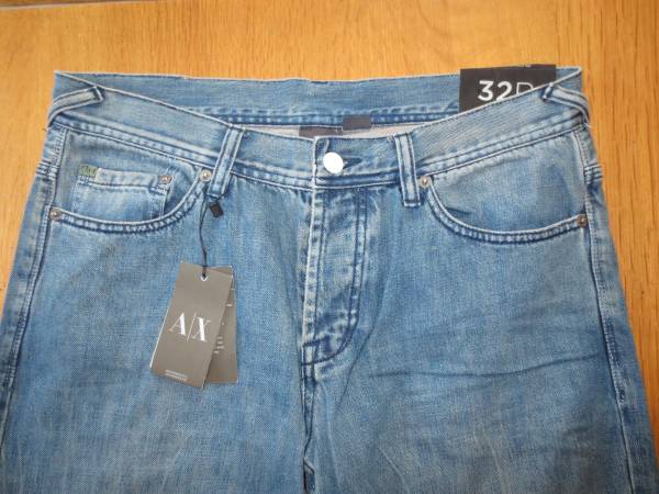 限定1名☆新品未使用☆アルマーニエクスチェンジのデニム３２R☆