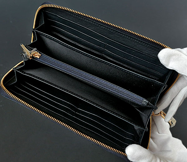 クロコダイル＞ジャカード織使い長財布 【和遊館】sa0036　即決！シャイニークロコダイル使用高級長財布 - ベルーナ公式