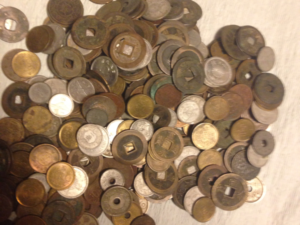 古銭 大量 1キロ以上 まとめて