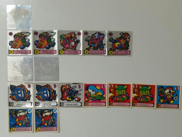 チロル 魔霊大戦シール 17枚 ドラゴンファイヤー タケダケ信玄