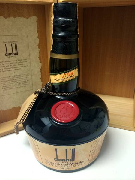 古酒dunhill 古酒 ダンヒル木箱 dunhill Finest Scotch Whisky 公式通販