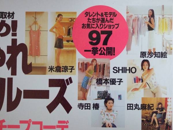 ◆非売品◆中吊り広告/ポスター◆LUCi　ルーシィ◆観月ありさ◆_3