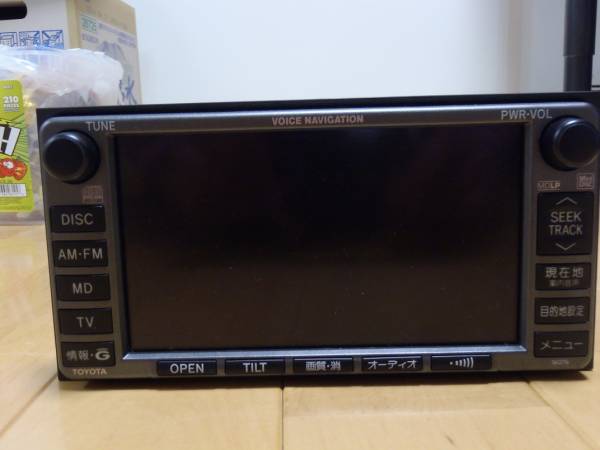 トヨタ純正ナビ!16076格安売切り!動作確認済み!(トヨタ、ダイハツ