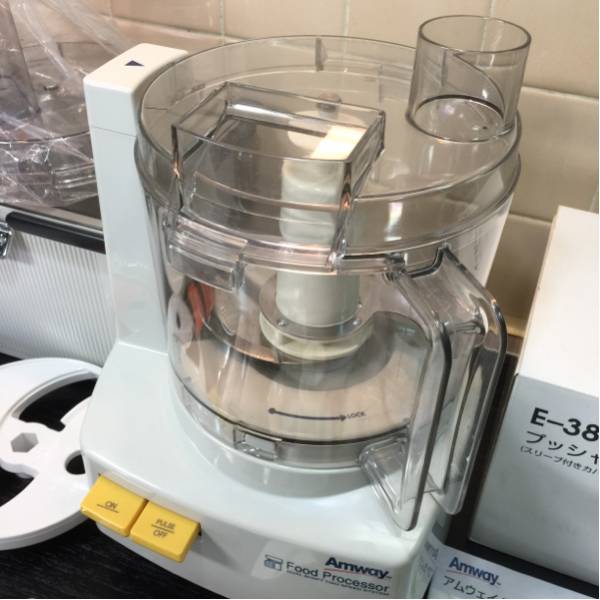アムウェイ フードプロセッサー 2回使用 アムウェイのフード
